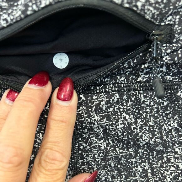 Lululemon Women’s Pace Rival Crop Power Luxtreme Suited Jacquard Leggings Size 4 - Picture 11 of 13